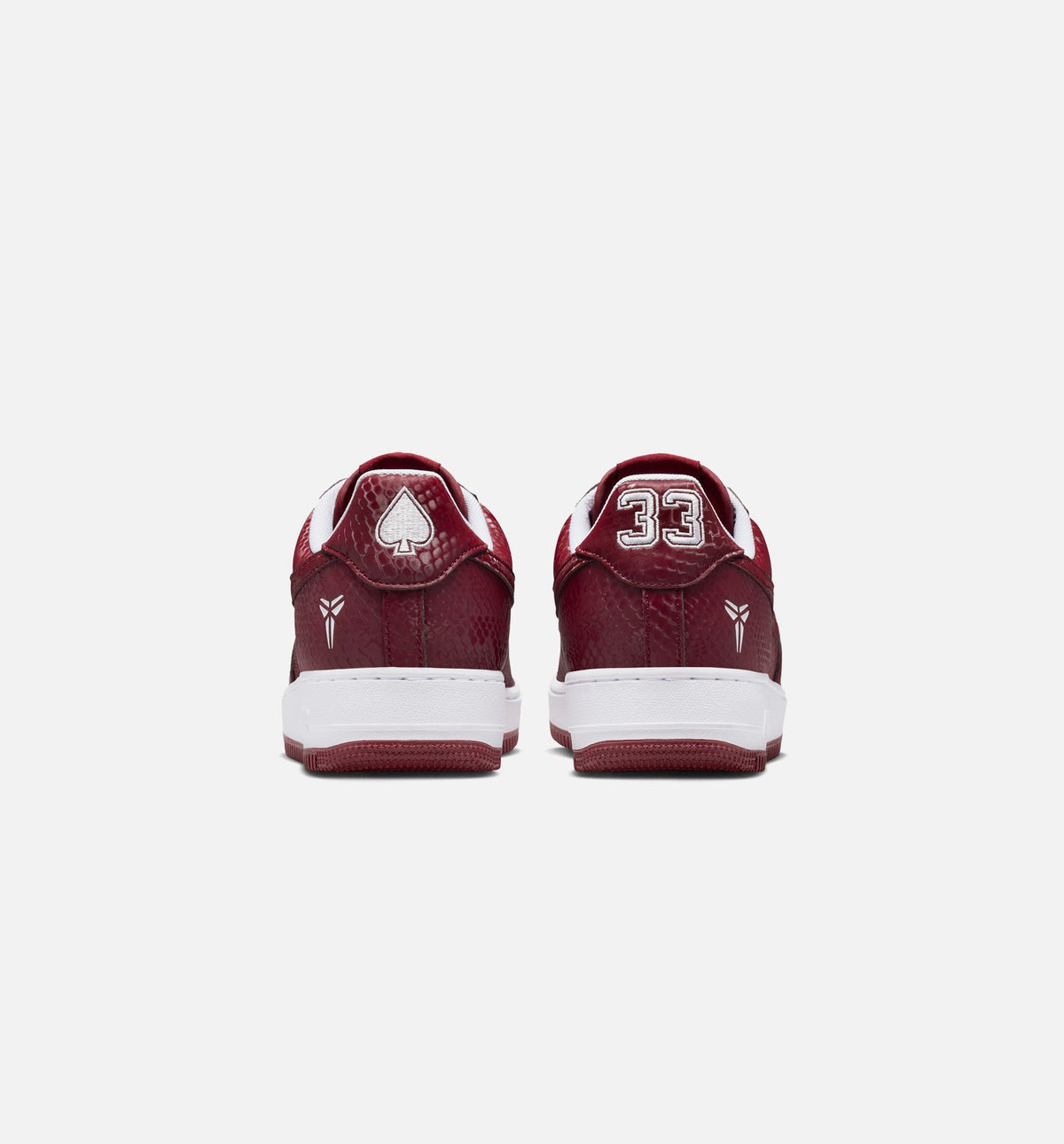 Kobe Air Force 1 Low Merion - 男款生活方式运动鞋（战队红/白）