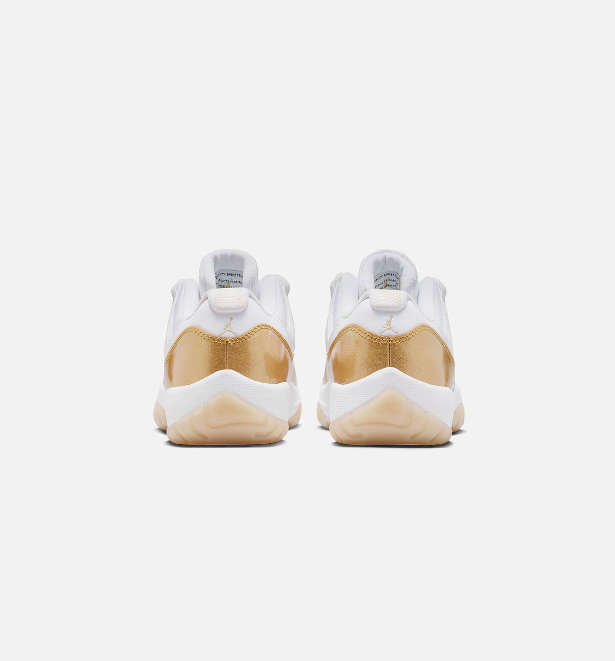 Air Jordan 11 Retro Low Mother's Day - 女款生活方式运动鞋（白/金属金/战队金）