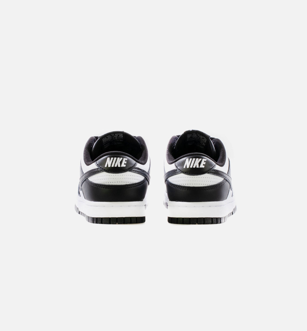 Dunk Low 男款生活方式运动鞋 - 黑色/白色