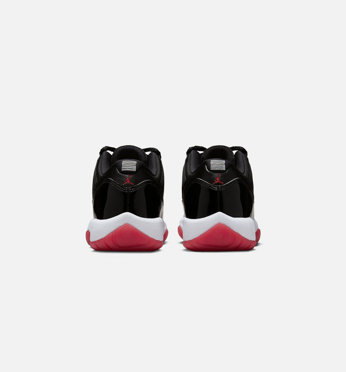 Air Jordan 11 Retro Bred 小学生生活方式运动鞋 - 黑色/校服红/白色