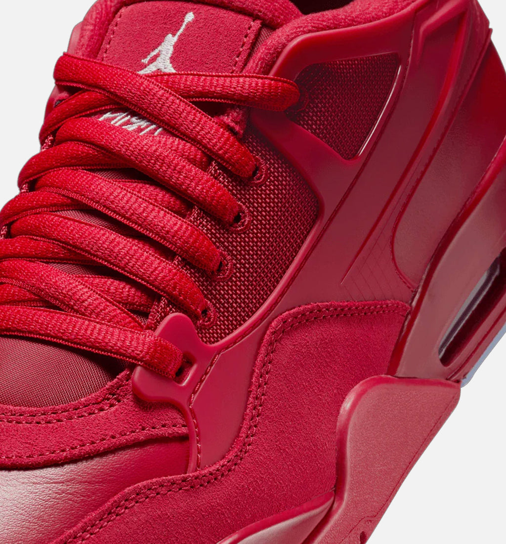 Air Jordan 4 RM 男款生活方式运动鞋 - 校服红/蓝色淡/黑色/白色