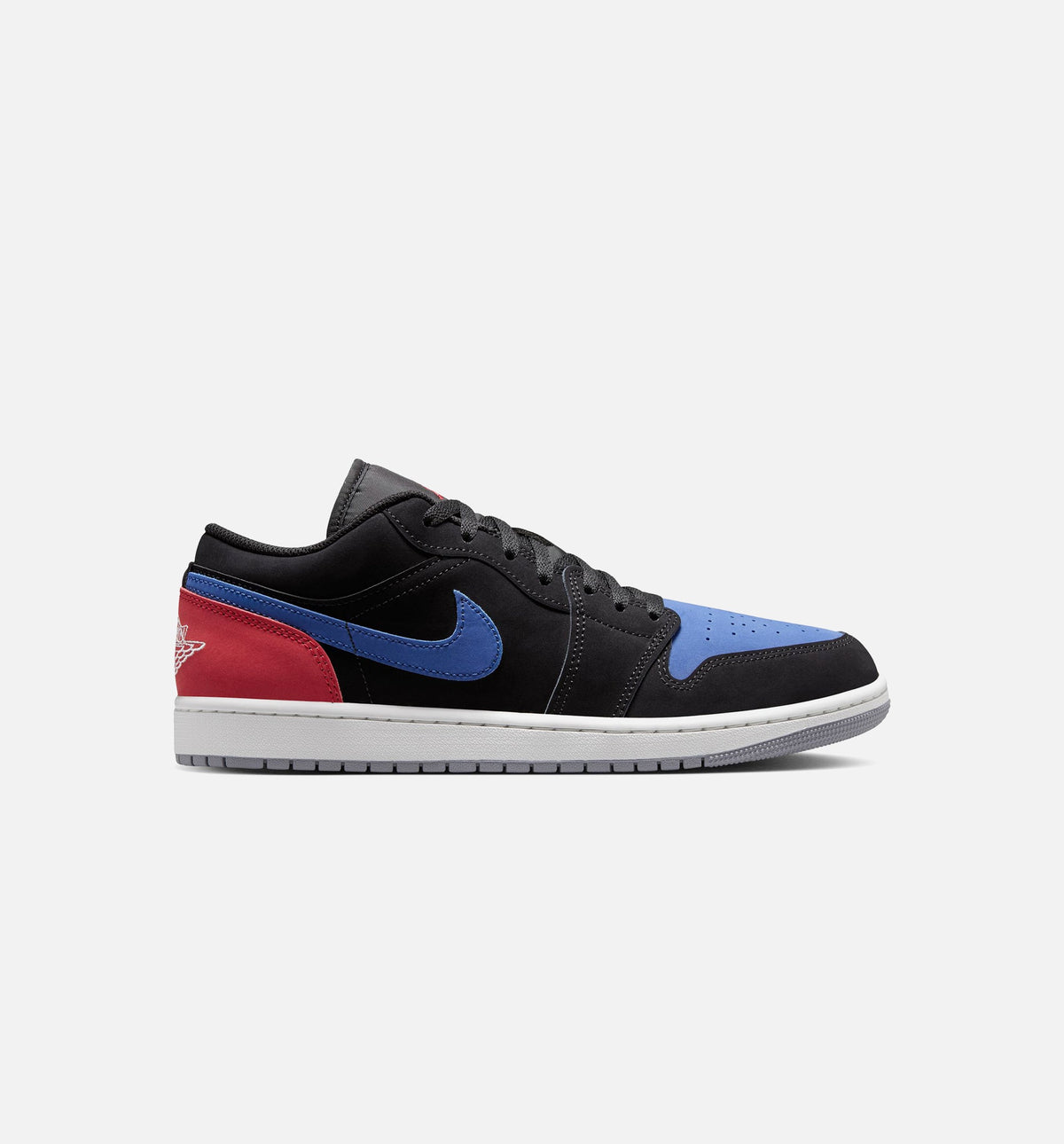 Air Jordan 1 Low - 男款生活方式运动鞋（黑/白/真蓝/红）