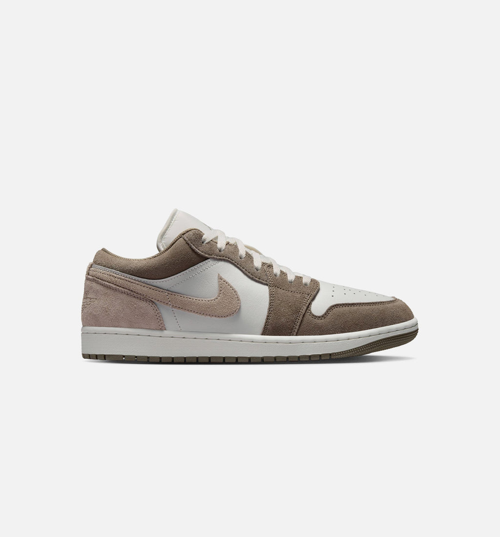 Air Jordan 1 Low - 男款生活方式运动鞋（橄榄灰/谜石色/峰白）