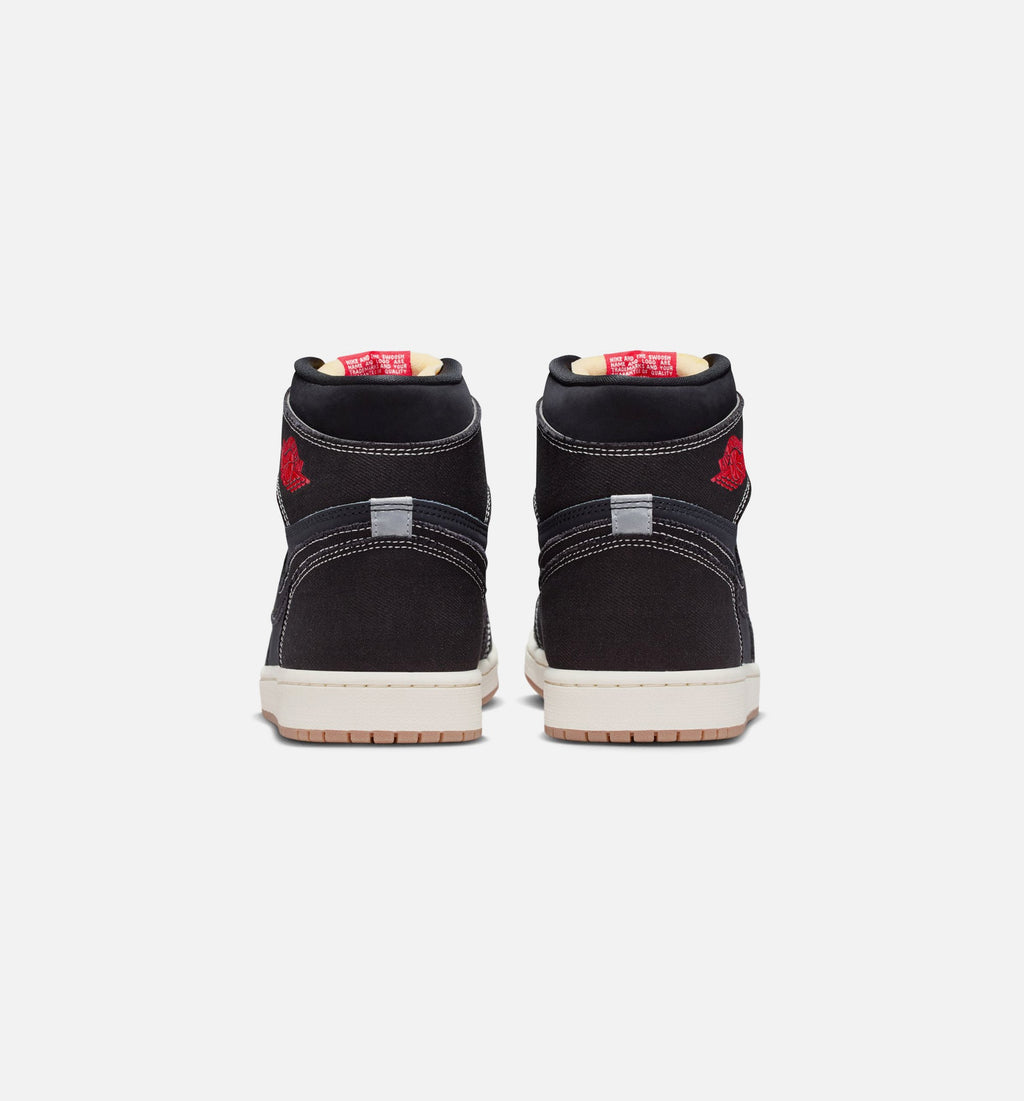 Air Jordan 1 Retro High OG Flight Club - 男款生活方式运动鞋（黑/大学红/帆布白/橡皮棕）