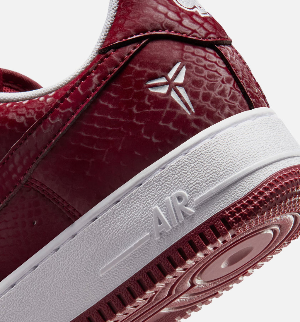 Kobe Air Force 1 Low Merion - 男款生活方式运动鞋（战队红/白）