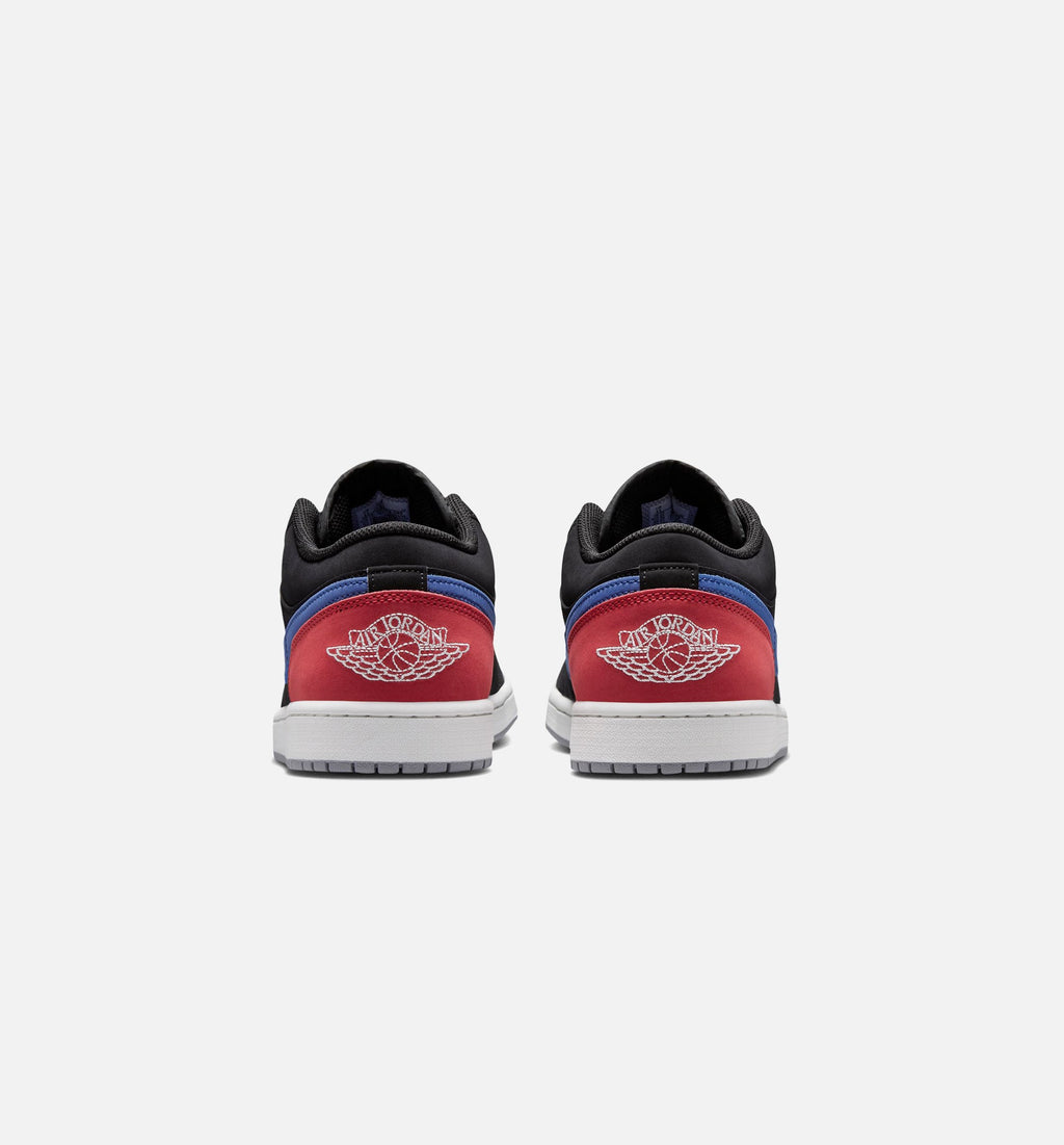 Air Jordan 1 Low - 男款生活方式运动鞋（黑/白/真蓝/红）