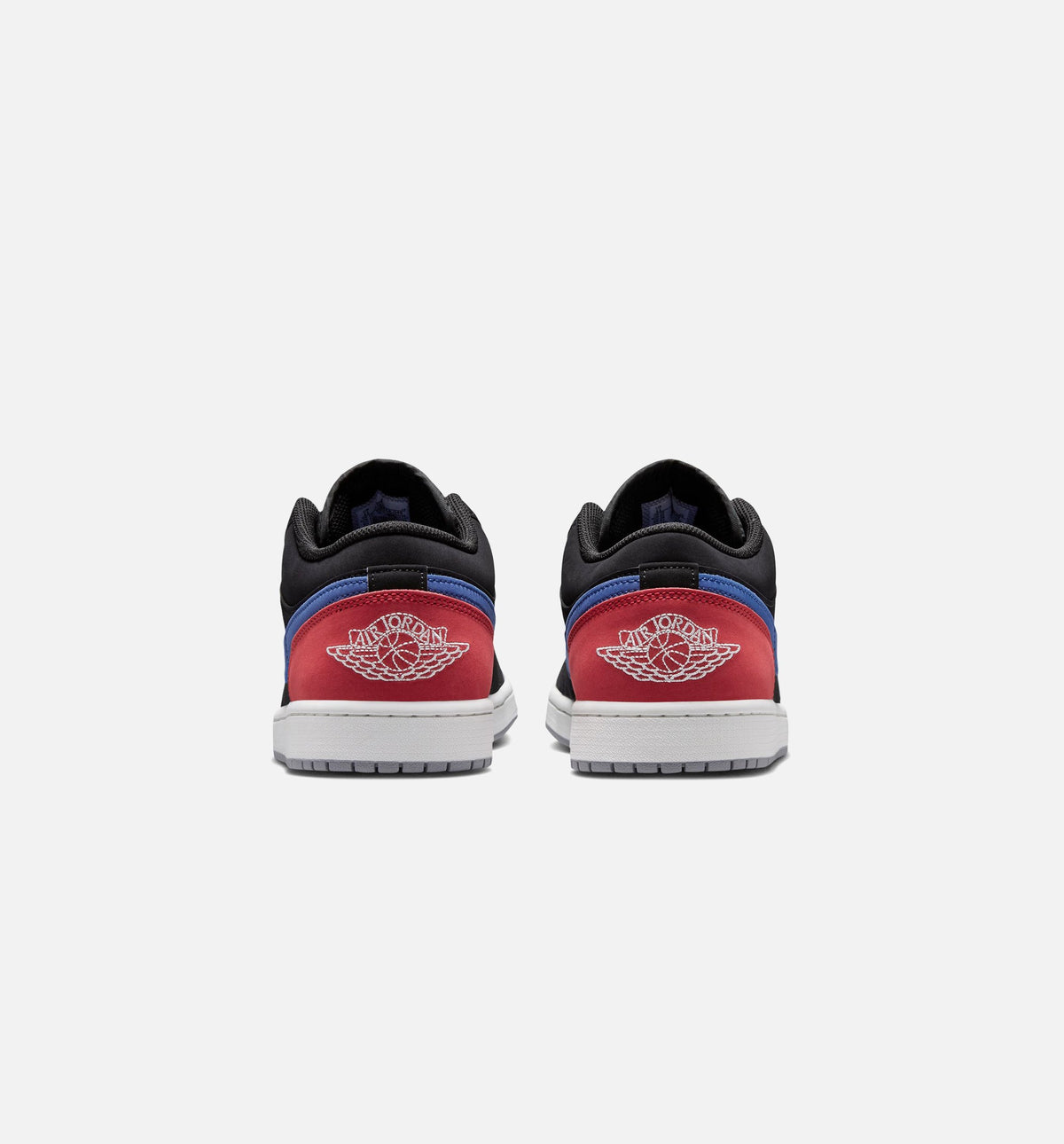 Air Jordan 1 Low - 男款生活方式运动鞋（黑/白/真蓝/红）