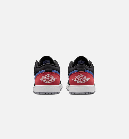 Air Jordan 1 Low - 男款生活方式运动鞋（黑/白/真蓝/红）