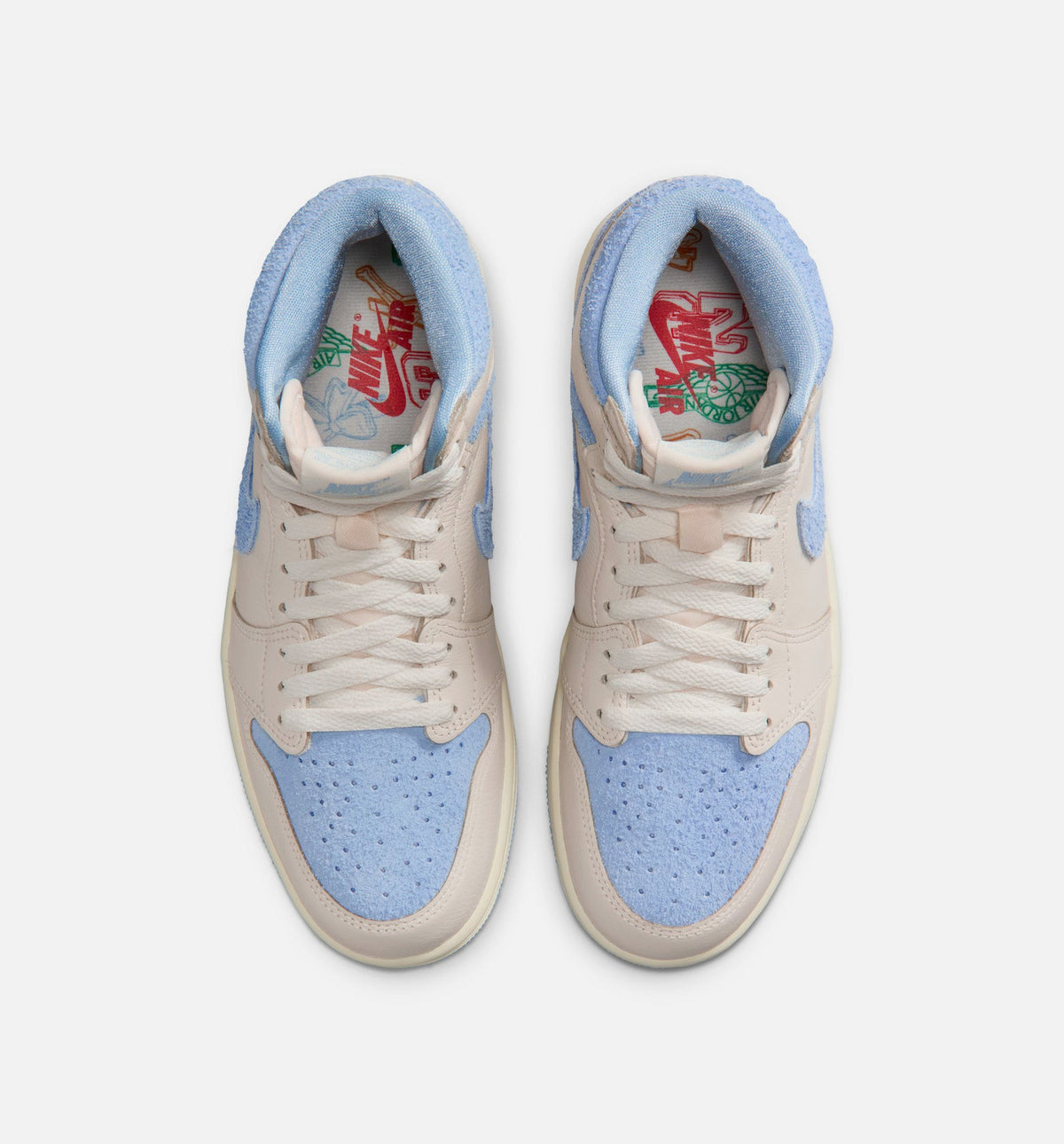 Air Jordan 1 Retro High OG Psychic Blue - 女款生活方式运动鞋（淡象牙/神秘蓝/源奴奶白）