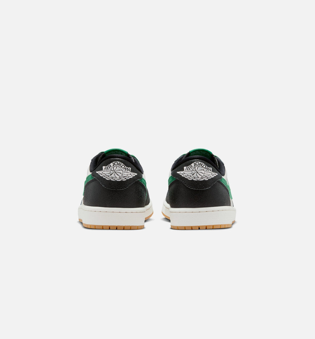 Air Jordan 1 Retro Low OG Phantom and Pine Green - 男款生活方式运动鞋（幻影白/松绣绿/黑）