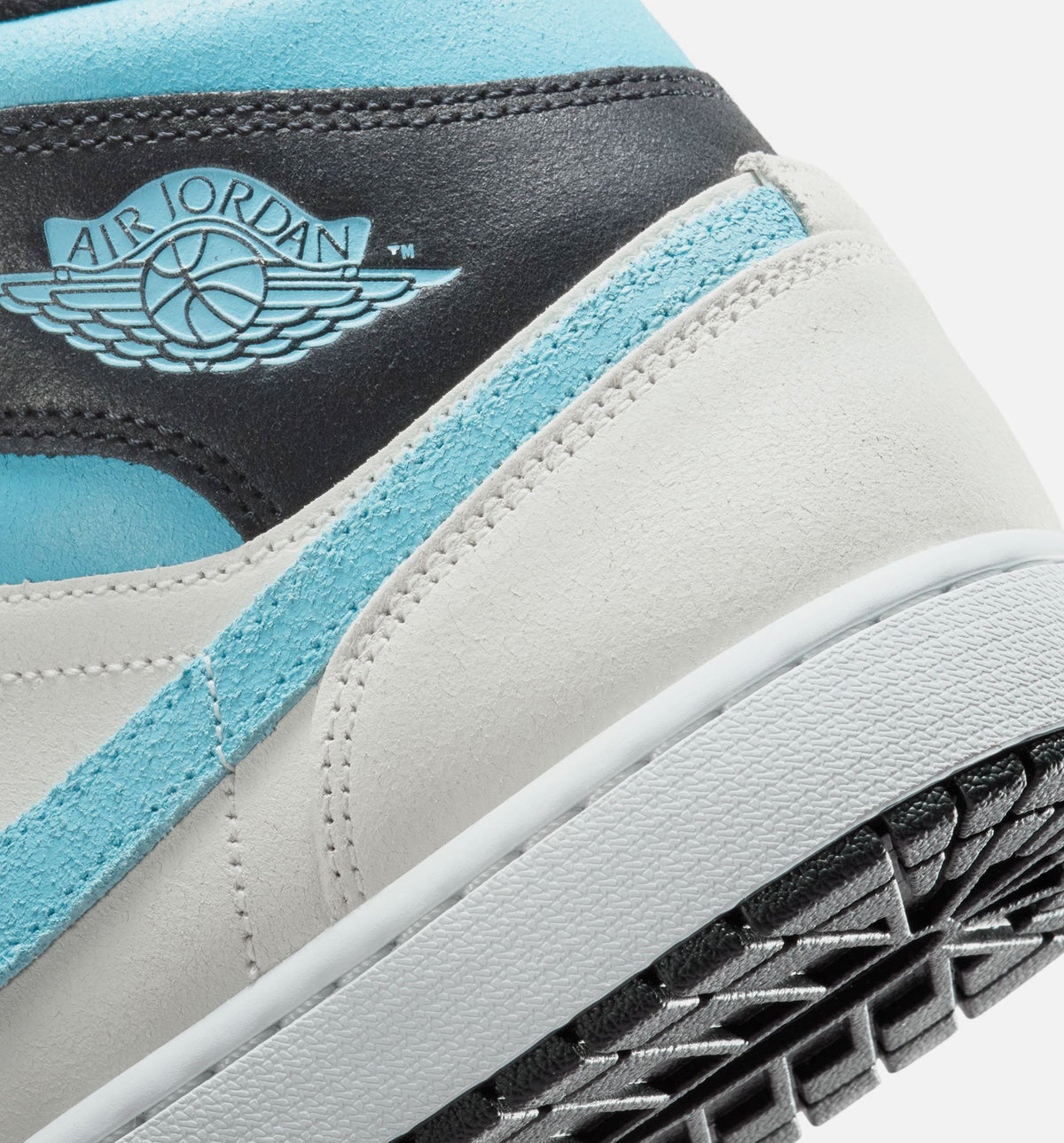 Air Jordan 1 Mid SE - 男款生活方式运动鞋（峰白/冰潮蓝/黑）