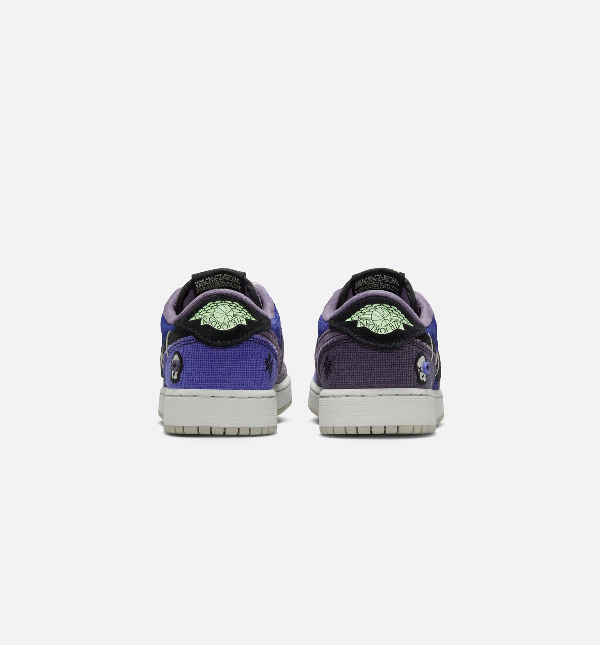 Air Jordan 1 Low OG - 青少年生活方式运动鞋（紫葱色/深葡萄色）