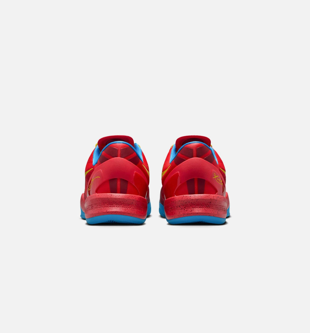 Kobe VIII Protro Year Of The Horse 男款生活方式运动鞋 - 淡红/鲜蒙蓝/亮柠黄