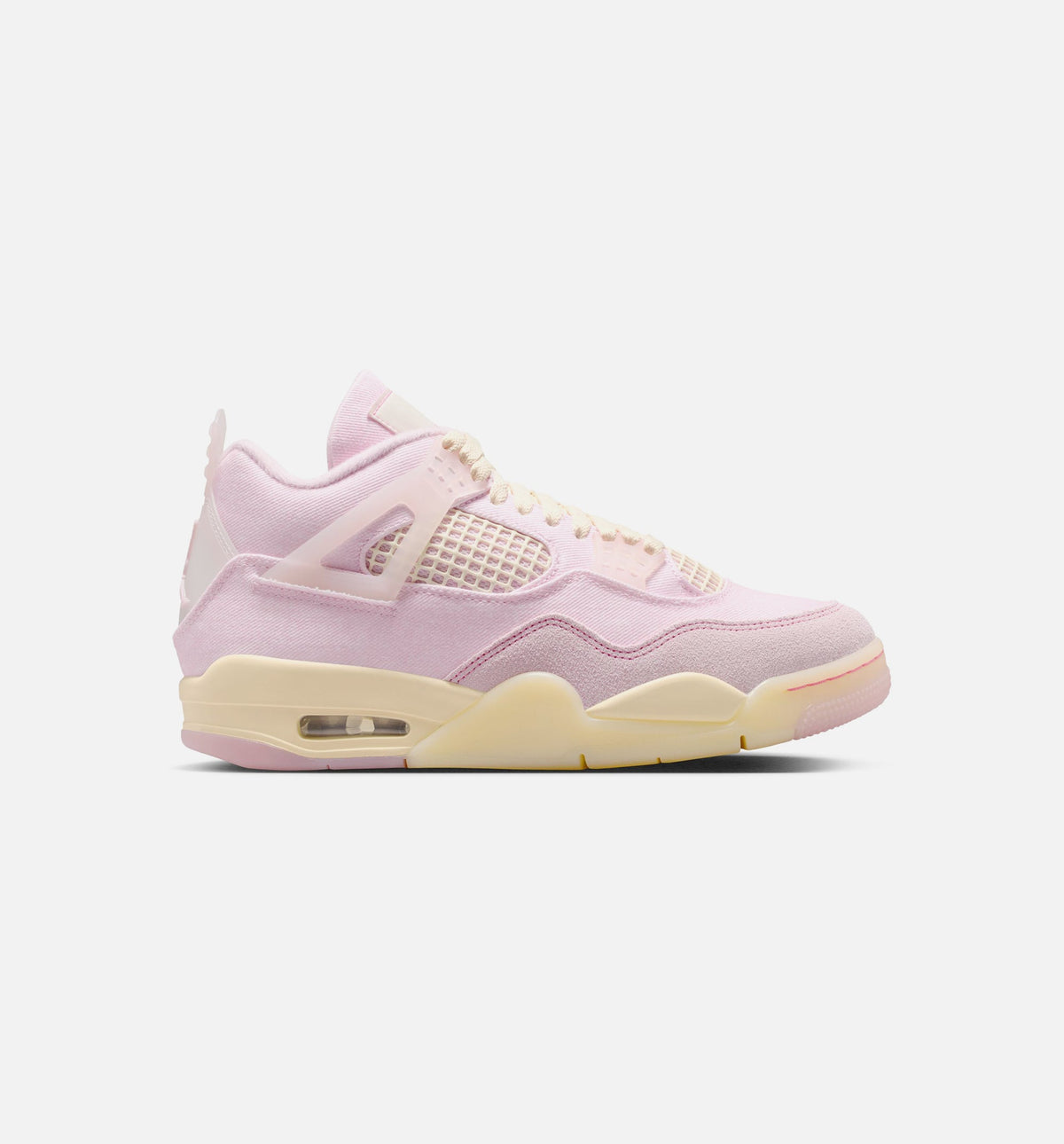 Air Jordan 4 Retro Pink Pearl And Iced Carmine 女款生活方式运动鞋 - 珍珠粉/冰红/椒奶