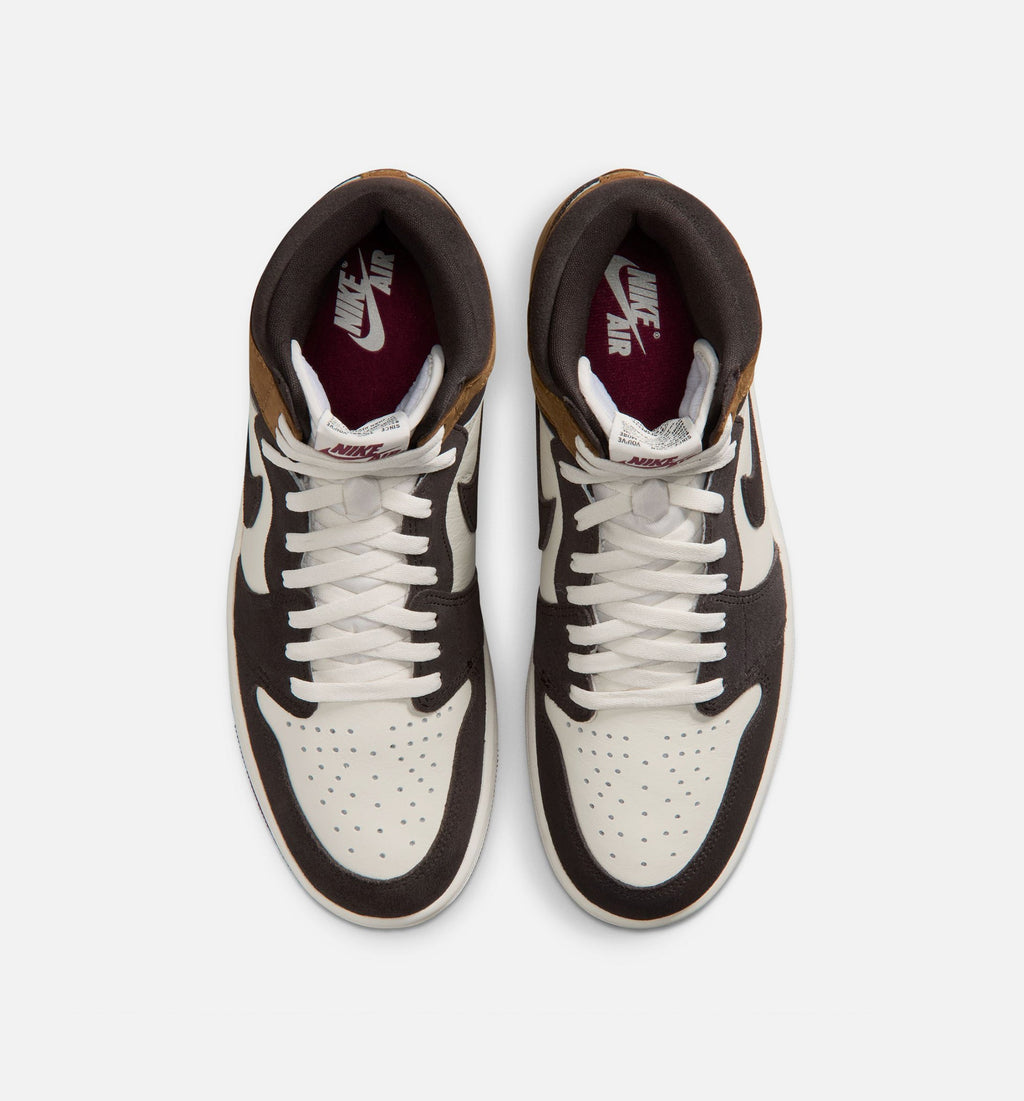 Air Jordan 1 Retro High OG Love Letter - 男款生活方式运动鞋（阴影棕/战队红/英坦浅棕）