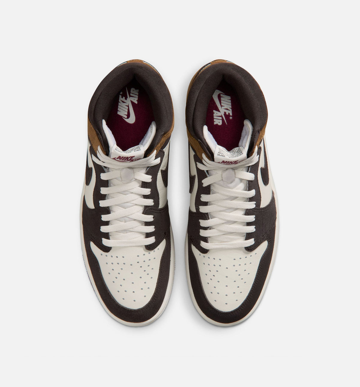 Air Jordan 1 Retro High OG Love Letter - 男款生活方式运动鞋（阴影棕/战队红/英坦浅棕）