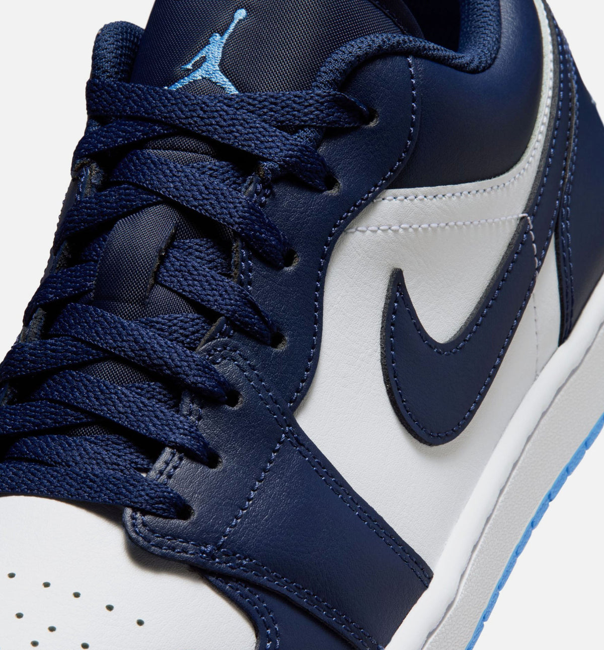 Air Jordan 1 Low - 男款生活方式运动鞋（深海军蓝/大学蓝/白）