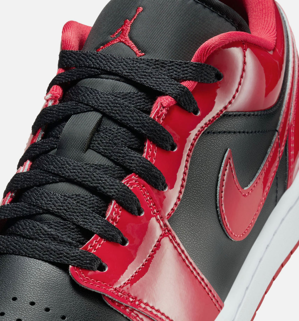 Air Jordan 1 Low SE - 男款生活方式运动鞋（黑/红/白）