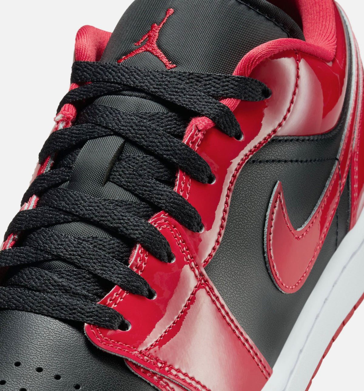 Air Jordan 1 Low SE - 男款生活方式运动鞋（黑/红/白）
