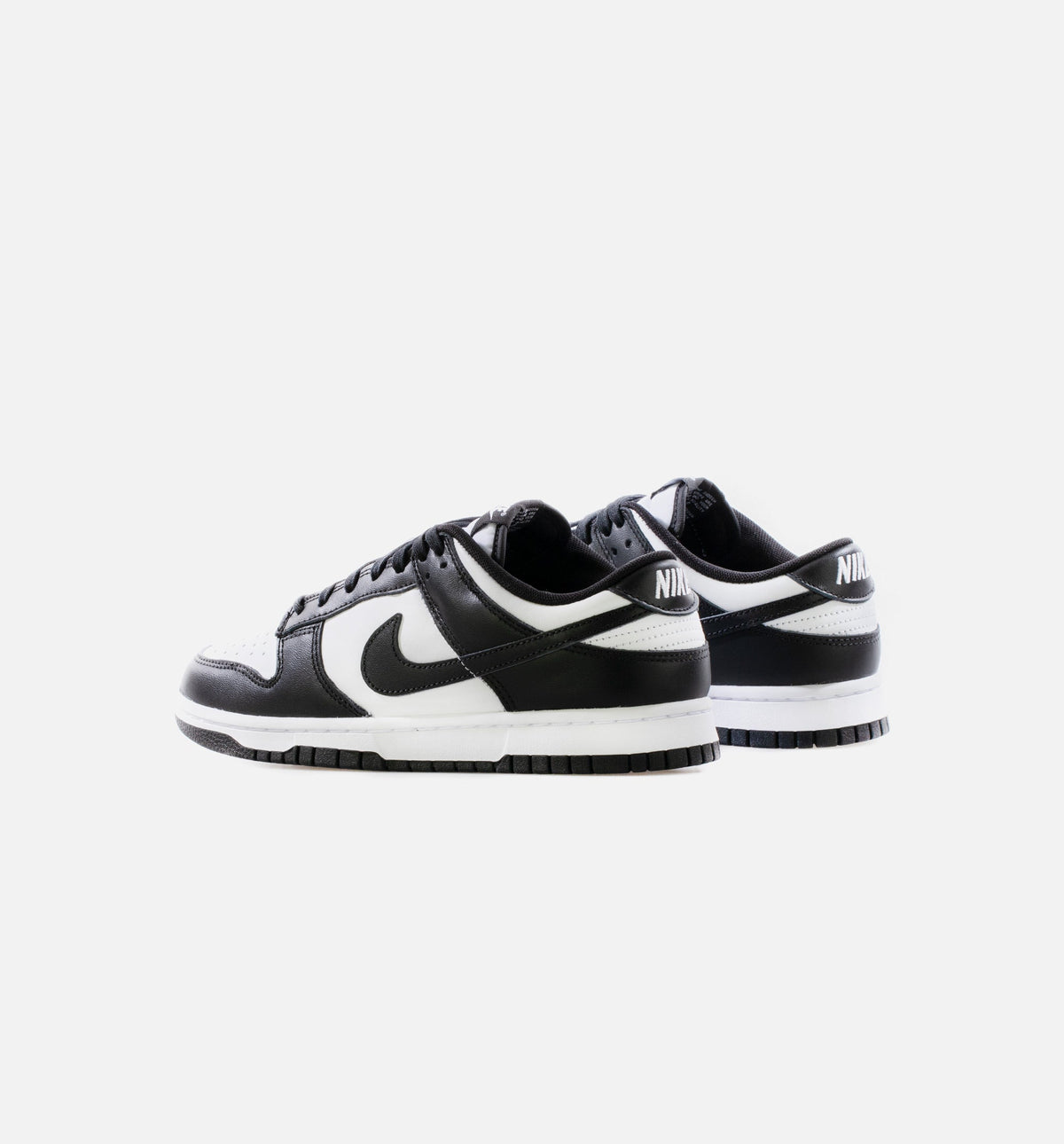 Dunk Low 男款生活方式运动鞋 - 黑色/白色